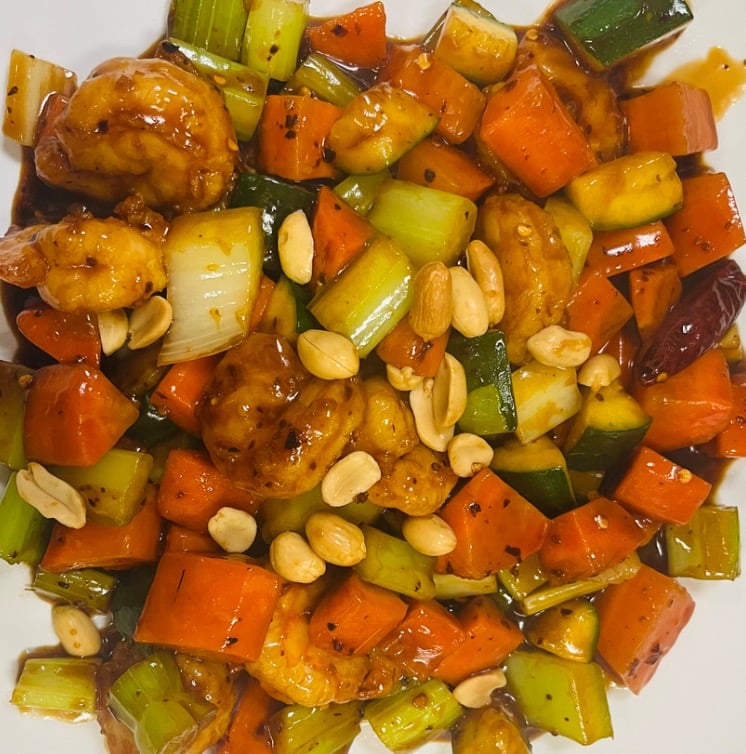 SF2. Kung Pao Shrimp 宫保虾