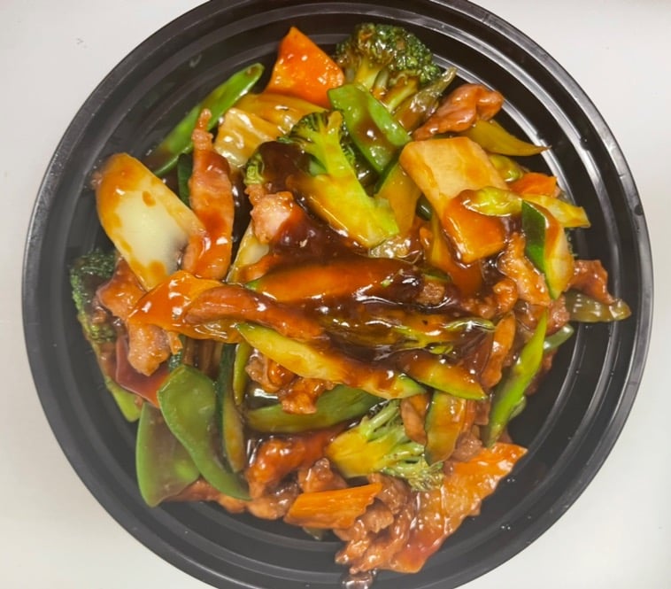 63. Pork w. Mixed Vegetables<br>杂菜肉