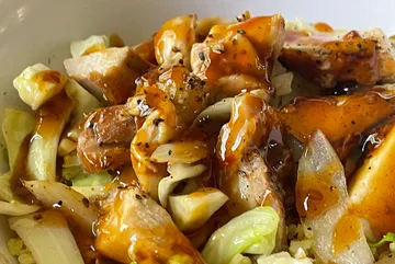 Smoked Chicken Teriyaki Rice Bowl