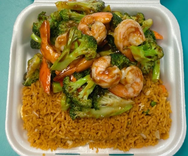 C22. Shrimp w. Broccoli 芥兰下