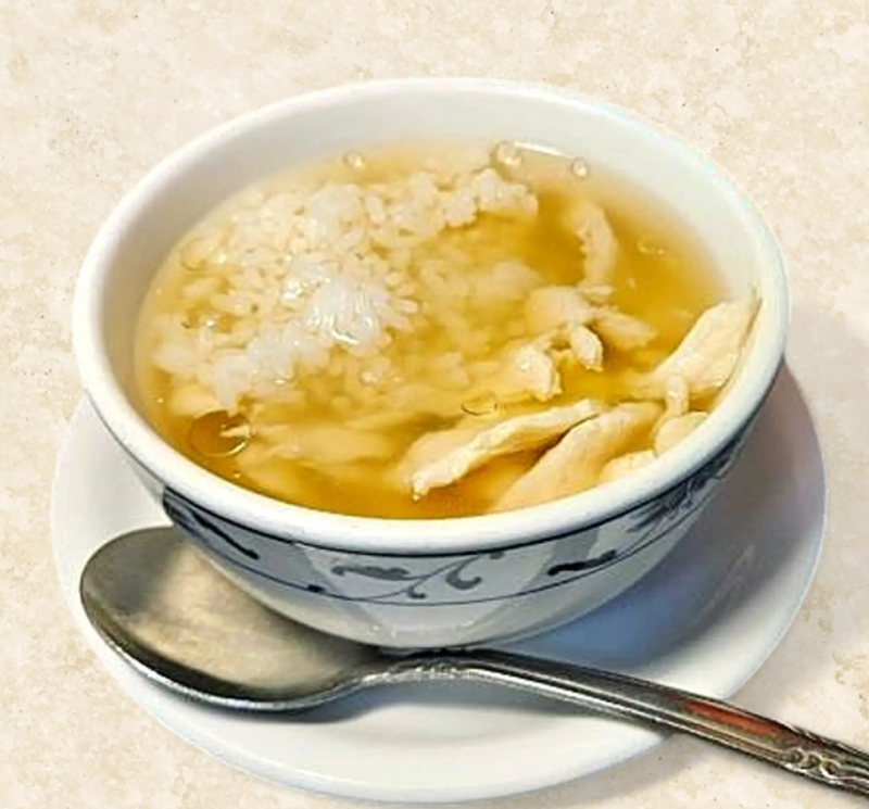 鸡饭汤 Chicken Rice Soup