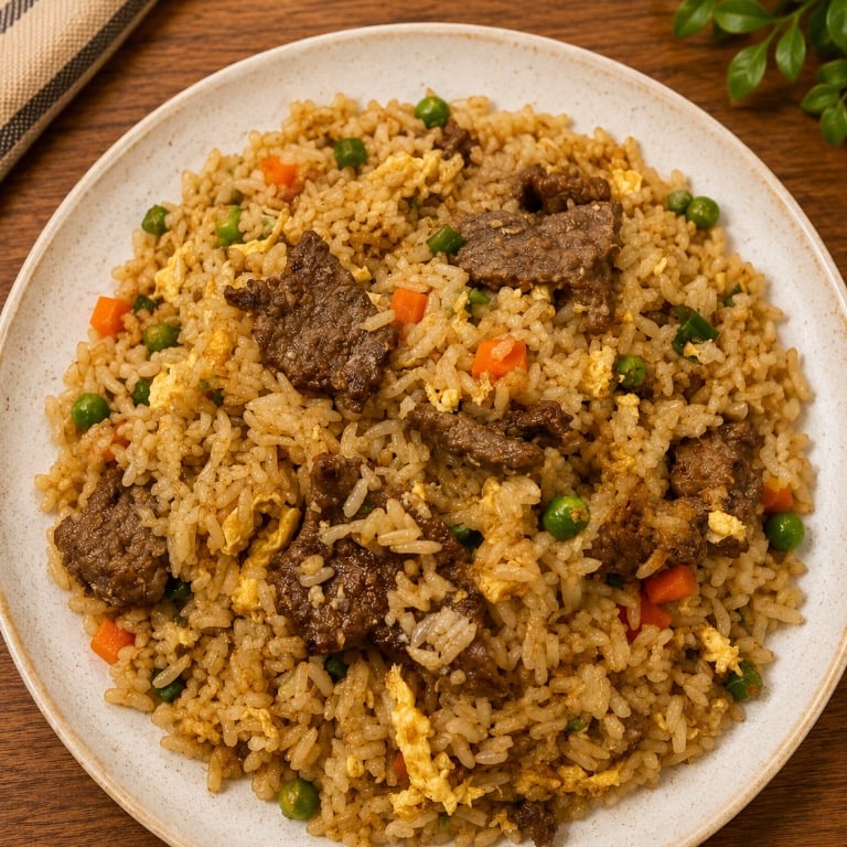 Beef Fried Rice 牛炒饭