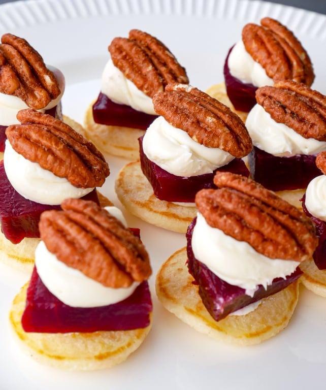 Blinis à la Betterave