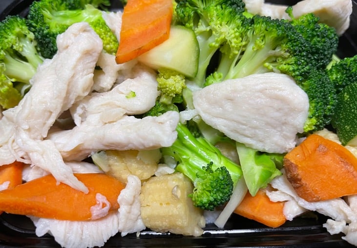 Steamed White Meat Chicken