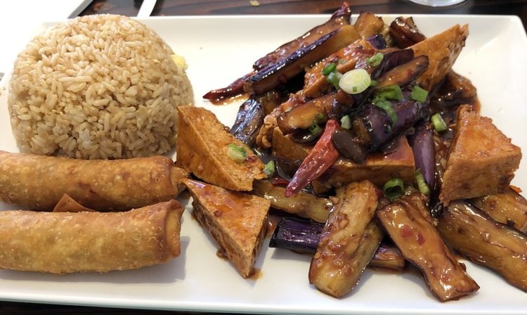 Stir Fried Eggplant w. Tofu