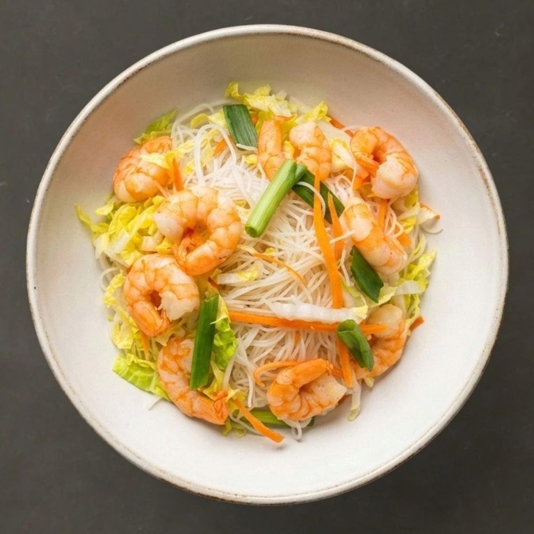 33. 虾炒米粉 <br>Shrimp Chow Mai Fun