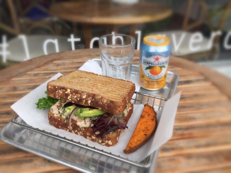Tuna Garden Sandwich Image