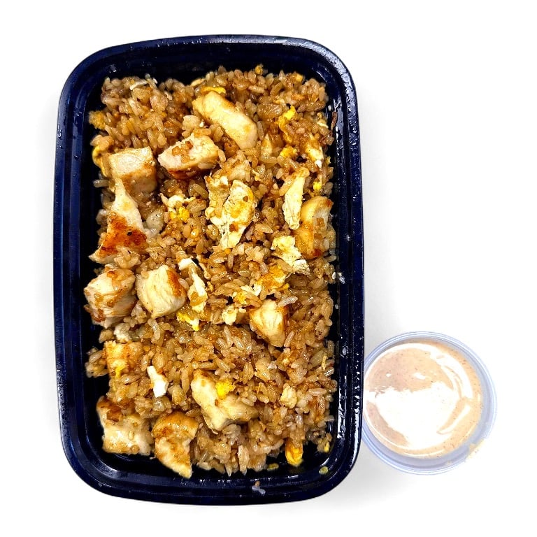 Hibachi Chicken Garlic Fried Rice