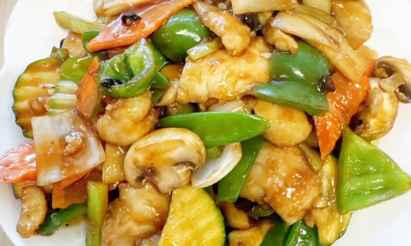 Fish w. Black Bean Sauce