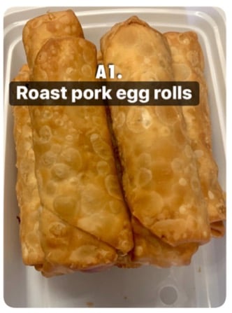 A1. 春卷 Pork Egg Roll (1)