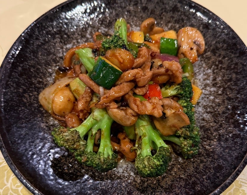 L13. Shredded Pork in Black Bean Sauce (Lunch)