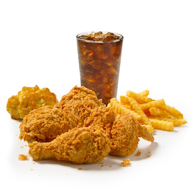 4 Piece Chicken Meal