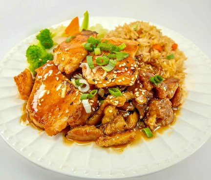 Chicken & Salmon Teriyaki