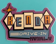 Kenda Vintage Sticker