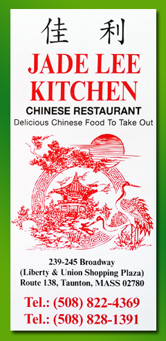 Jade Lee Kitchen - Taunton | Authentic Chinese Lunch