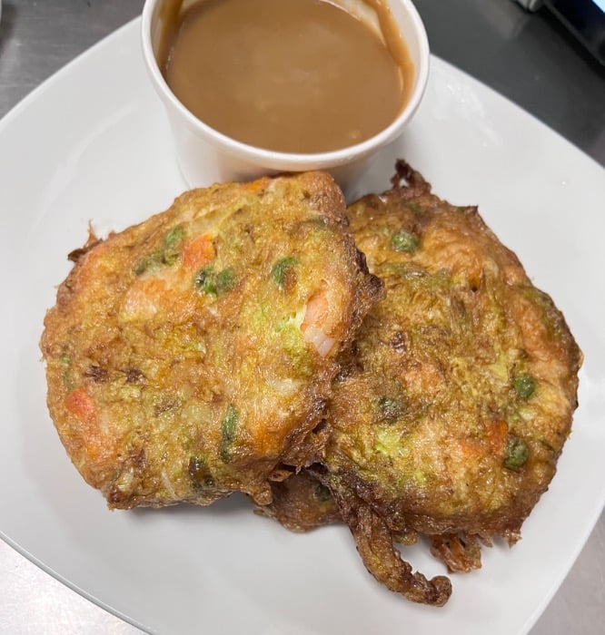 Shrimp Egg Foo Young