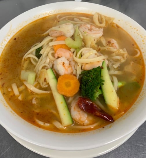 S8. Kung Pao Spicy Noodle Soup