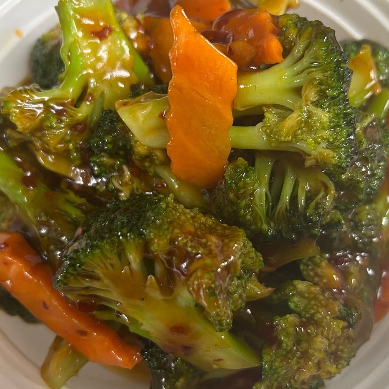鱼香芥兰 <br>  Broccoli w. Garlic Sauce