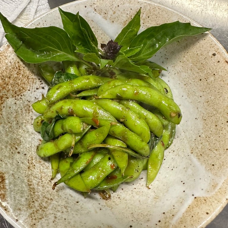 Basil Edamame