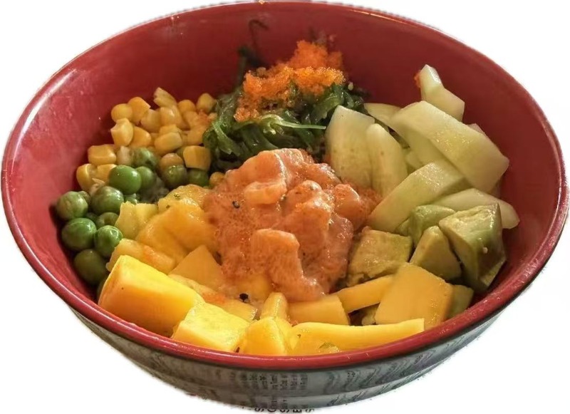 Spicy Salmon Poke Bowl