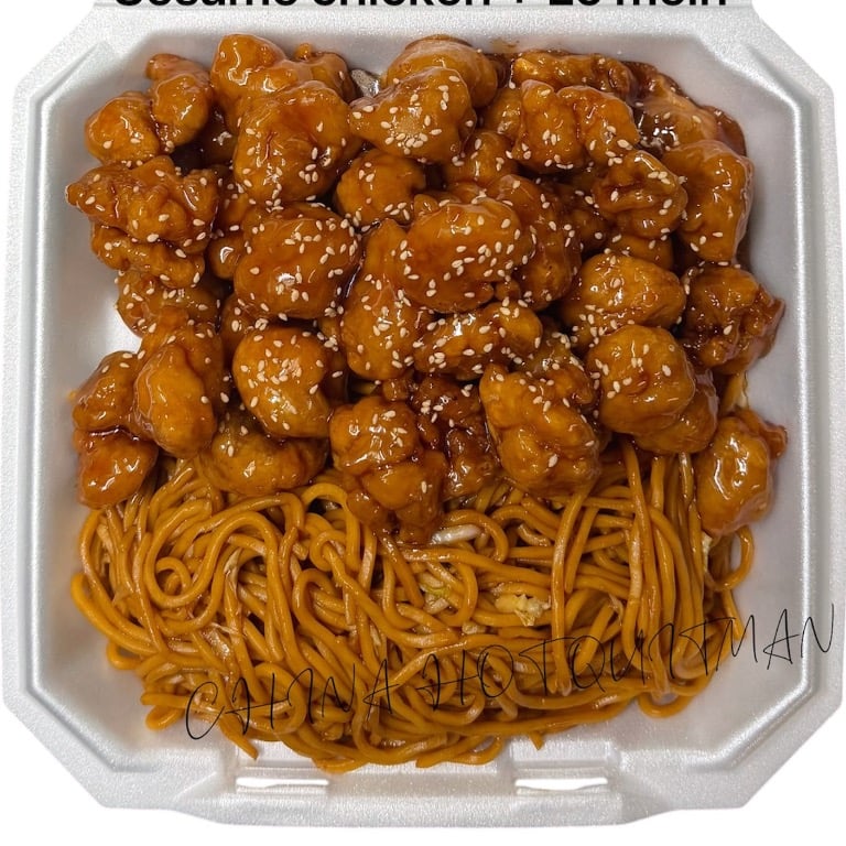 Big Plater Special Sesame Chicken + Lo Mein