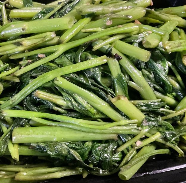 VG14. Ong Choy with Garlic 鱼香空心菜