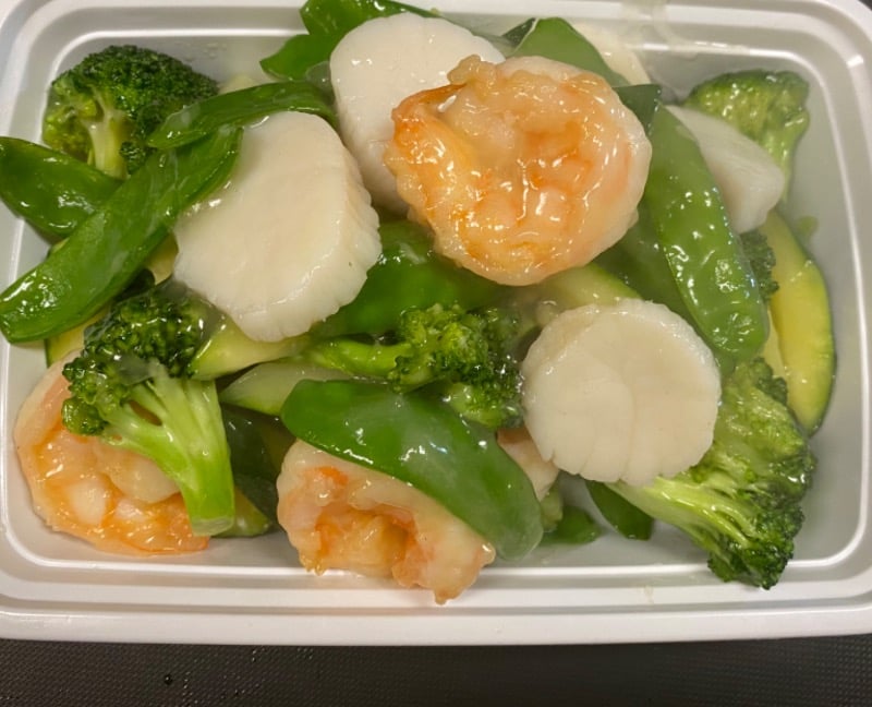 玉虾干贝 Jade Shrimp & Scallop