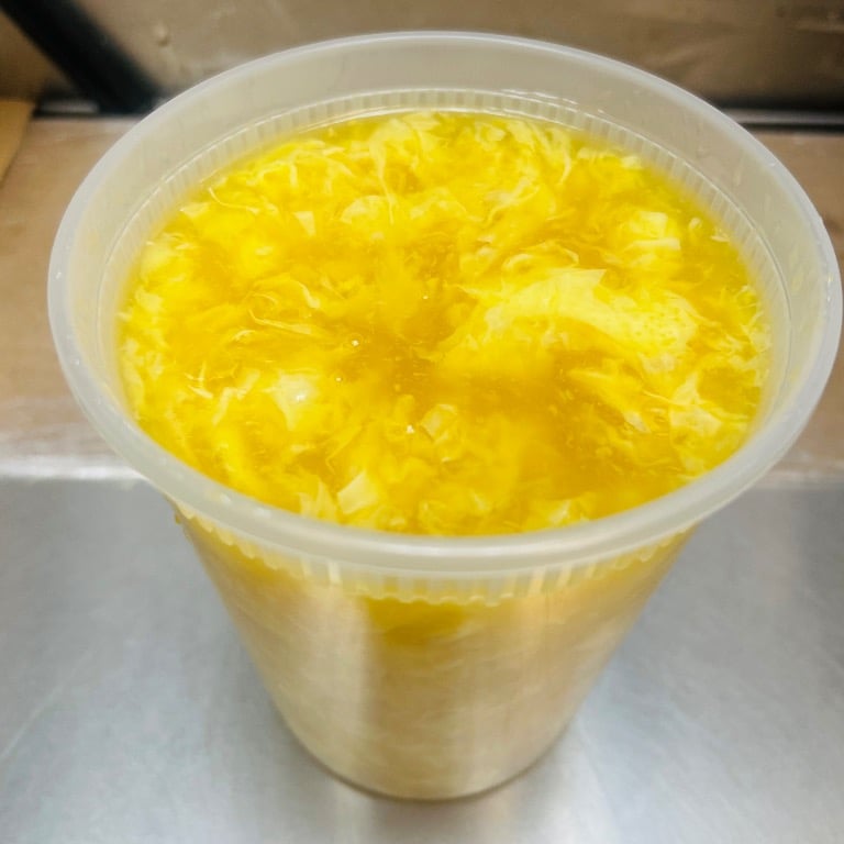 Egg Flower and Corn Soup