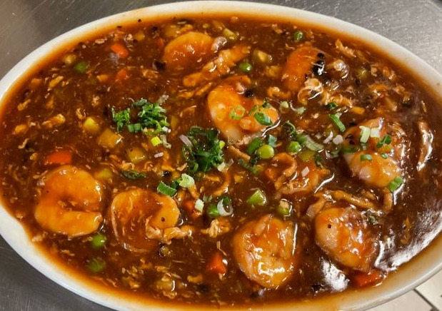 SH7. Shrimp with Lobster Sauce 虾龙糊