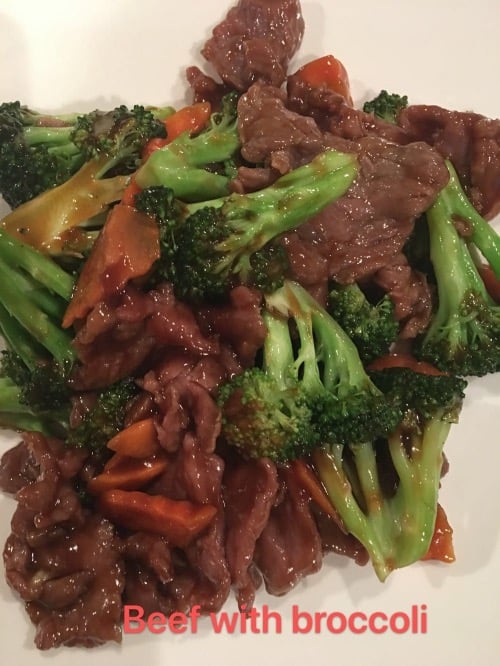 1. Beef with Broccoli