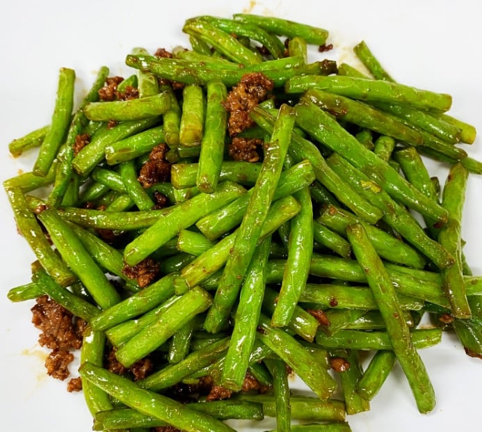 Sauteed String Bean with Ground Pork