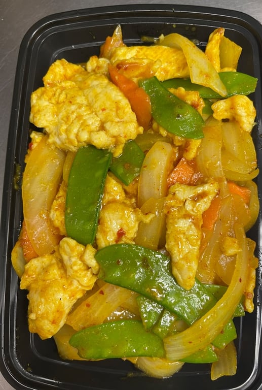 Curry Chicken w. Onions 咖喱鸡 大