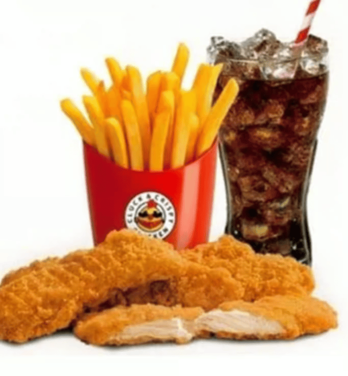 C4.  炸鸡柳套餐 Fried Chicken Tenders Combo