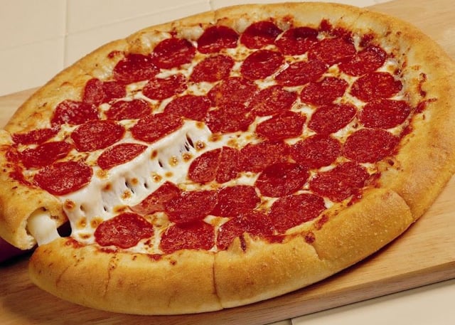 1 Large Stuffed Crust 2 Topping Pizza Image