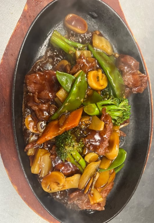 SP4. Beef on Sizzling Platters