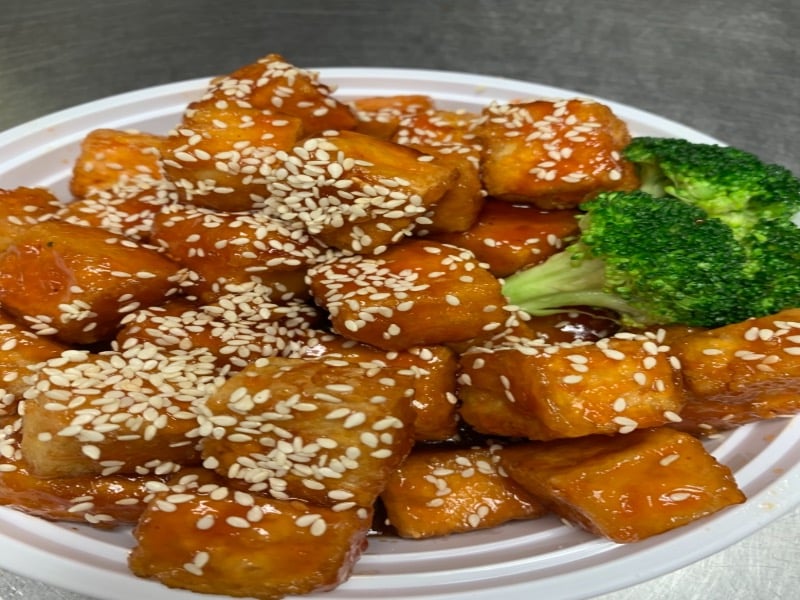 58. Vegetable Sesame Chicken 芝麻素鸡