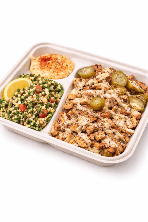 CHICKEN SHAWARMA PLATE