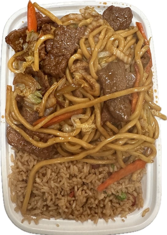 C15. 牛捞面 Beef Lo Mein