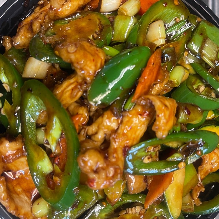 C11. Chicken with Fresh Hot Peppers