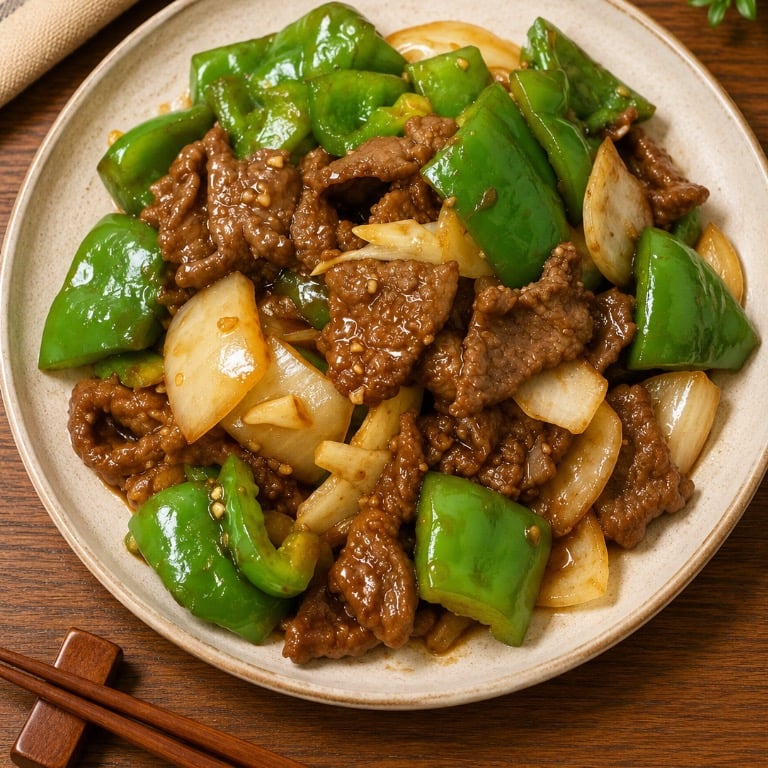 Beef Pepper Steak 青椒牛