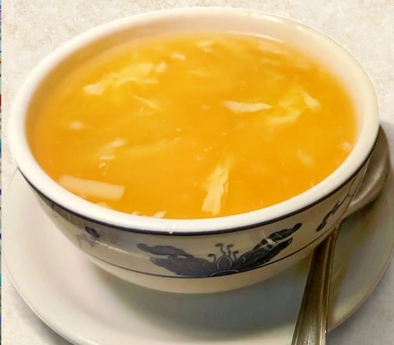 3. 蛋花汤 Egg Drop Soup
