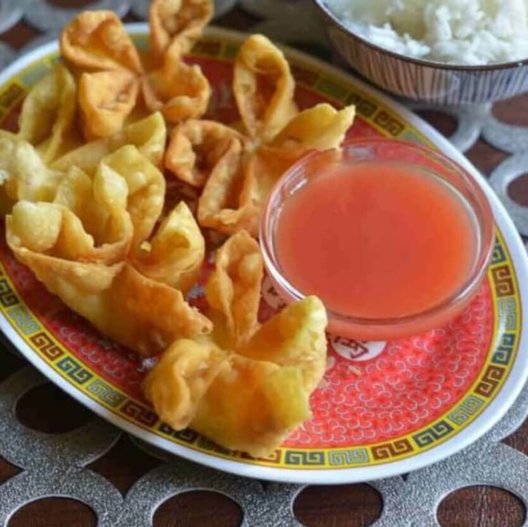 10. Cream Cheese Fried Wonton (8)