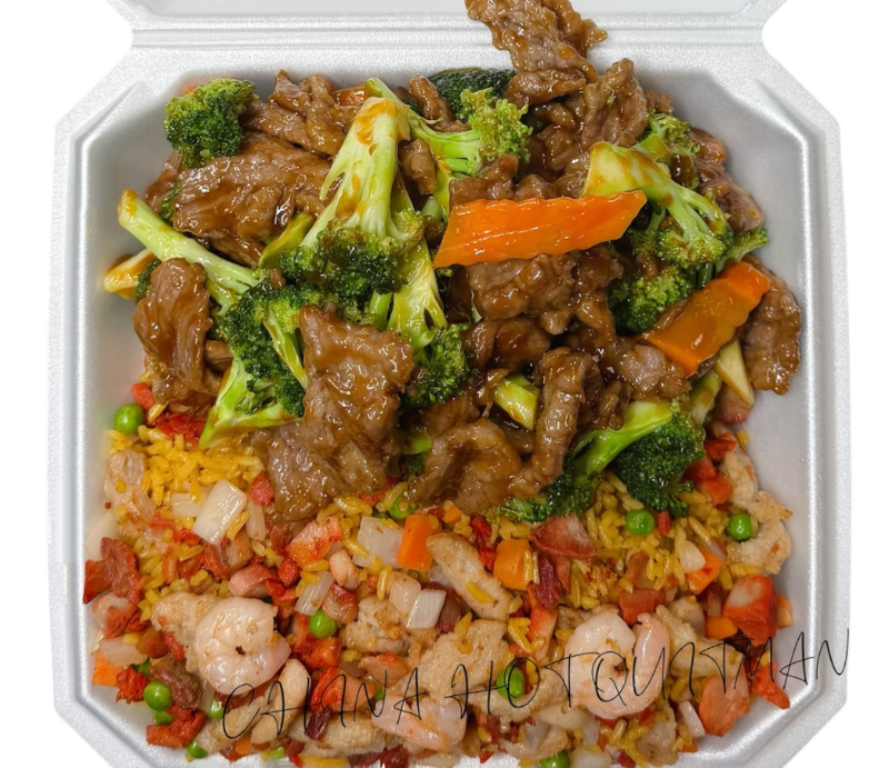 Big Plate Special Beef Broccoli + House Fried Rice