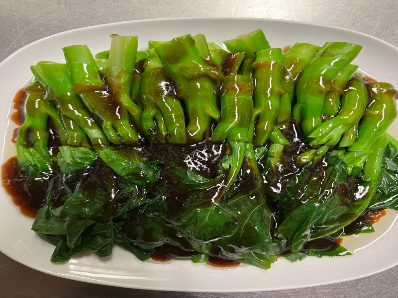 87. Chinese Broccoli with Oyster Sauce