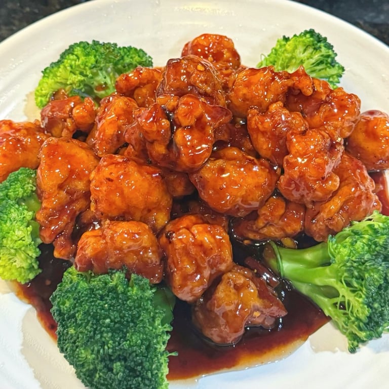 陈皮鸡<br>Orange Chicken
