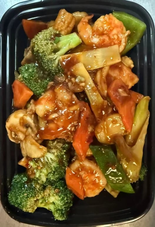 P2. Shrimp w. Garlic Sauce 蒜蓉虾