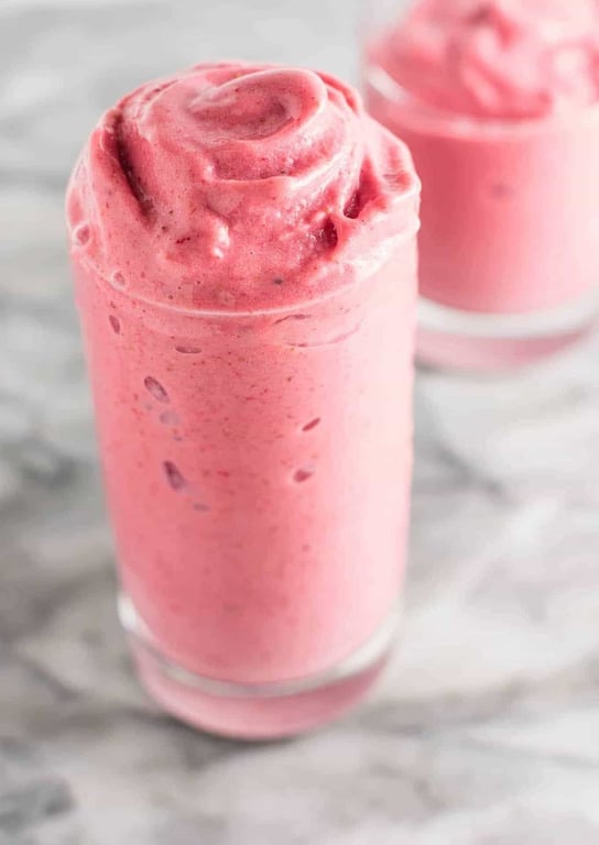 Banana Strawberry Smoothie