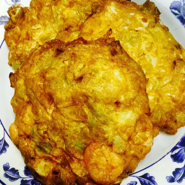 虾蓉蛋 49. Shrimp Egg Foo Young