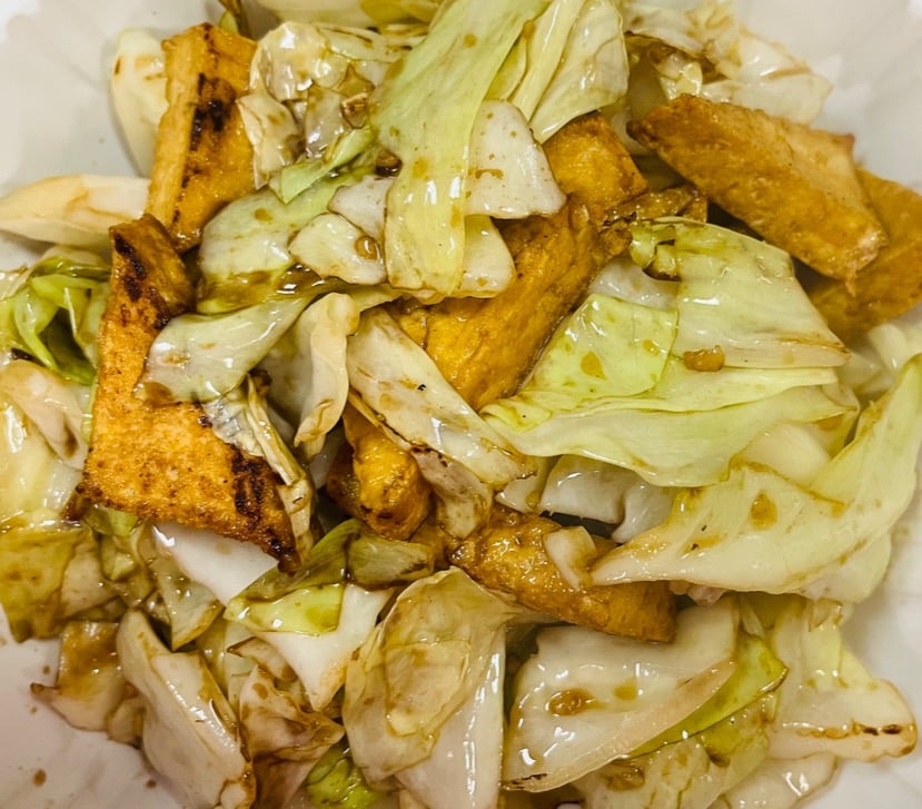 V3.  Sauteed Chinese Green Cabbage 炒白菜