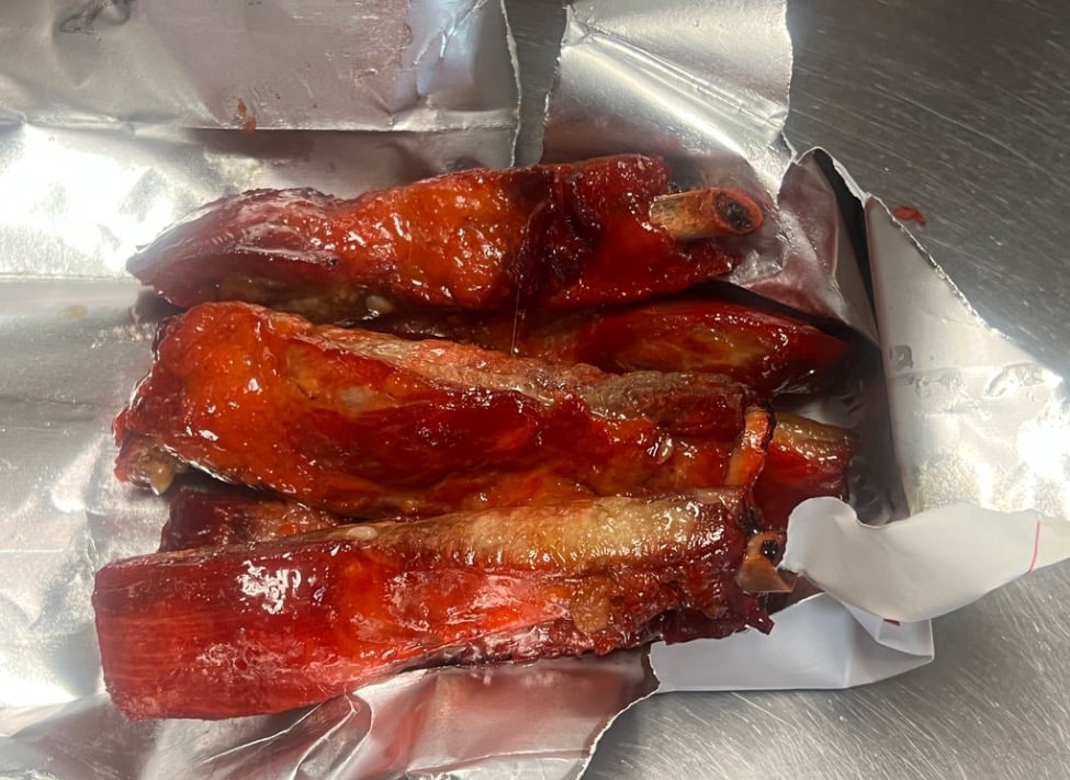 13. Bar-B-Q Spare Ribs (with Bone)